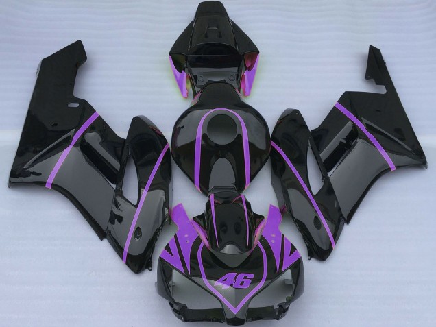 Glossy Black Purple 2004-2005 Honda CBR1000RR Motorcycle Fairings