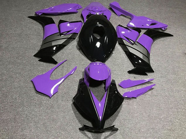 Purple Grey Glossy Black 2012-2016 Honda CBR1000RR Motorcycle Fairings