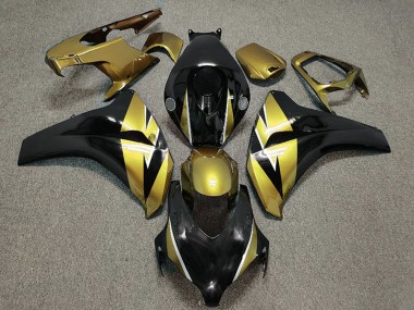 Gold Glossy Black 2008-2011 Honda CBR1000RR Motorcycle Fairing