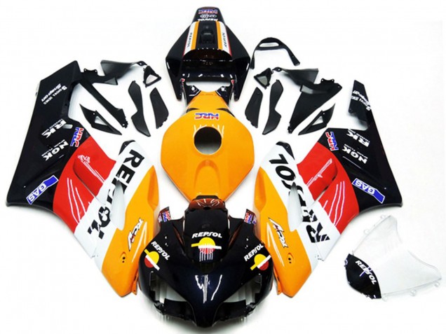 Orange White Red Glossy Black Repsol 2004-2005 Honda CBR1000RR Motorcycle Fairing Kits
