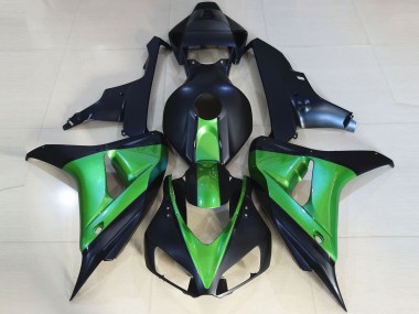 Green Matte Dark Blue 2006-2007 Honda CBR1000RR Motorcycle Fairings