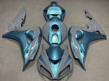 Nardo Grey Light Blue 2006-2007 Honda CBR1000RR Motorcycle Fairings