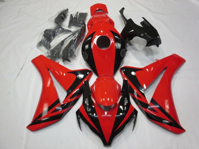 Red Glossy Black OEM Style 2008-2011 Honda CBR1000RR Motorcycle Fairing