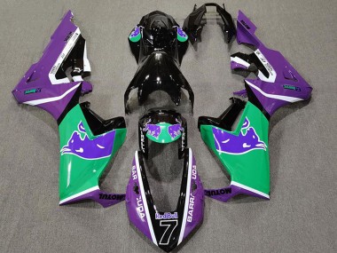 Purple Green Glossy Black Red Bull 2017-2023 Honda CBR1000RR Motorcycle Fairings