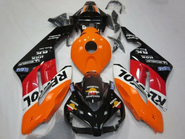 Orange White Red Glossy Black Repsol 2004-2005 Honda CBR1000RR Motorcycle Fairing