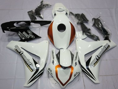 White Red Glossy Black Sport Evolution 2008-2011 Honda CBR1000RR Motorcycle Fairings