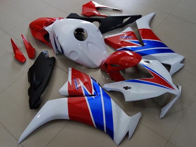 White Red Blue 2012-2016 Honda CBR1000RR Motorcycle Fairings