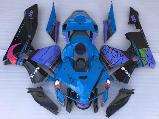 Blue Shark 2005-2006 Honda CBR600RR Motorcycle Fairings