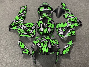 Camouflage Green 2005-2006 Honda CBR600RR Motorcycle Fairings