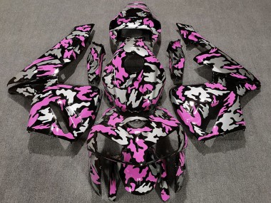 Camouflage Light Pink 2005-2006 Honda CBR600RR Motorcycle Fairings
