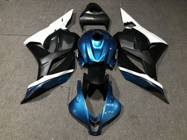 White Blue Matte Black 2009-2012 Honda CBR600RR Motorcycle Fairings