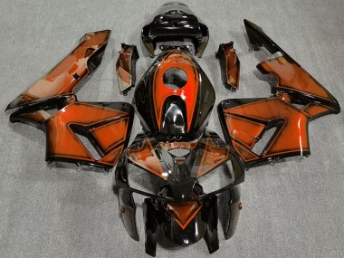 Deep Orange 2005-2006 Honda CBR600RR Motorcycle Fairings