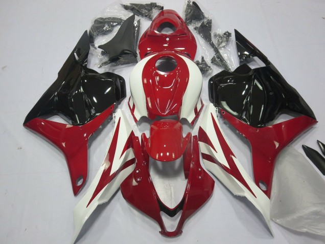 White Red Glossy Black OEM Style 2009-2012 Honda CBR600RR Motorcycle Fairings
