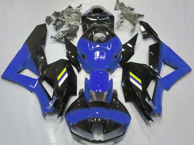 Blue Glossy Black White Yellow 2013-2023 Honda CBR600RR Motorcycle Fairings