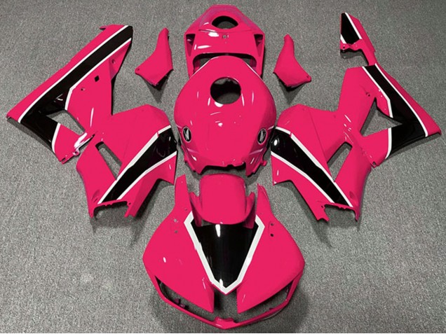 Pink White Glossy Black 2013-2023 Honda CBR600RR Motorcycle Fairings