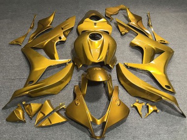 Gold 2007-2008 Honda CBR600RR Motorcycle Fairings