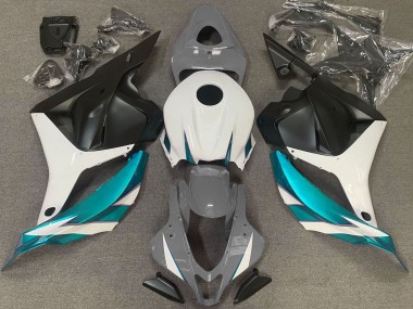 White Grey Blue Matte Black 2009-2012 Honda CBR600RR Motorcycle Fairings