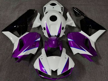 White Purple Blue Glossy Black 2013-2023 Honda CBR600RR Motorcycle Fairings