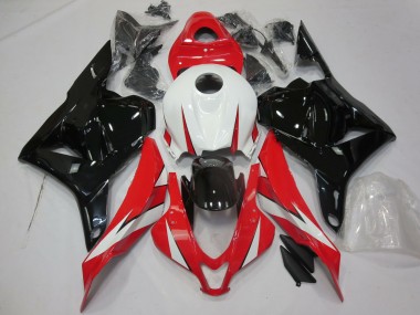 White Red Glossy Black 2009-2012 Honda CBR600RR Motorcycle Fairings