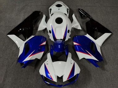 White Blue Glossy Black 2013-2023 Honda CBR600RR Motorcycle Fairings