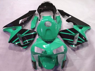 Mint Green Glossy Black OEM Style 2003-2004 Honda CBR600RR Motorcycle Fairings