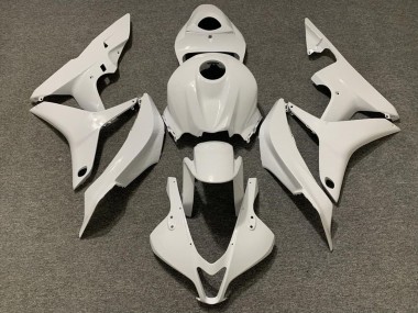 Glossy White 2007-2008 Honda CBR600RR Motorcycle Fairings