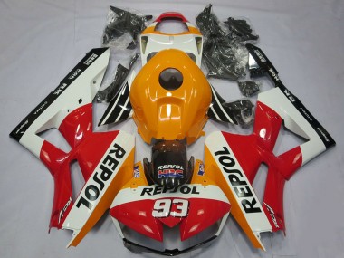 Orange White Red Glossy Black Repsol 93 2013-2023 Honda CBR600RR Motorcycle Fairings