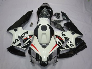 White Red Glossy Black Repsol OEM Style 2003-2004 Honda CBR600RR Motorcycle Fairings