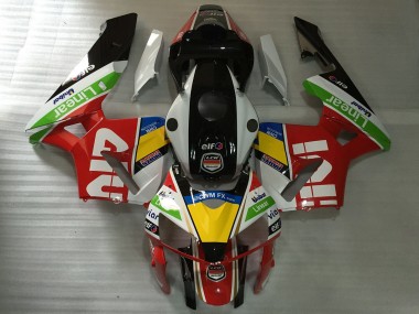White Red Givi 2005-2006 Honda CBR600RR Motorcycle Fairings