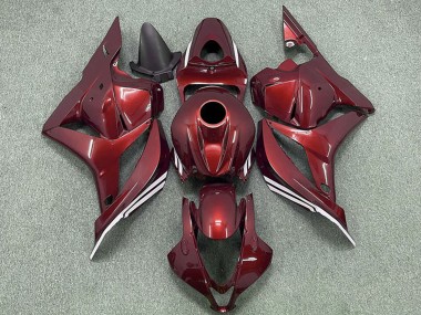 Maroon Red 2009-2012 Honda CBR600RR Motorcycle Fairings