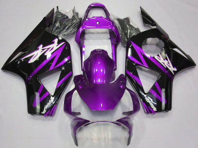 Purple Glossy Black 2002-2003 Honda CBR954RR Motorcycle Fairing