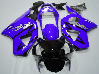 Purple Glossy Black CBR Style 2002-2003 Honda CBR954RR Motorcycle Fairings
