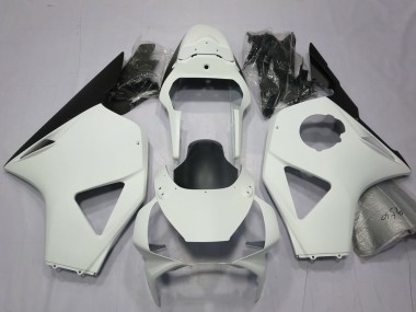 White Glossy Black 2002-2003 Honda CBR954RR Motorcycle Fairings