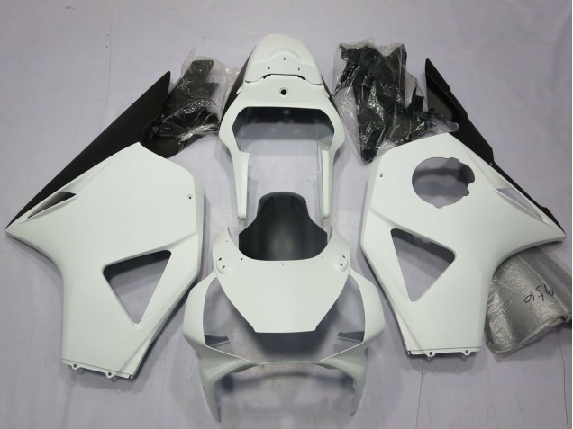White Glossy Black 2002-2003 Honda CBR954RR Motorcycle Fairings