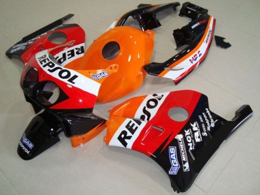 Orange White Red Glossy Black Classic Repsol 1990-1998 Honda CBR250RR Motorcycle Fairings