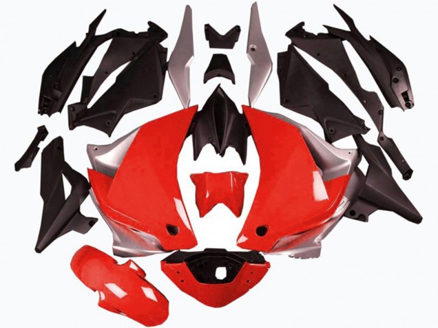 Silver Red 2011-2015 Honda CBR250RR Motorcycle Fairings