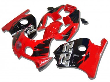 Red Glossy Black Silver RR 1990-1998 Honda CBR250RR Motorcycle Fairings