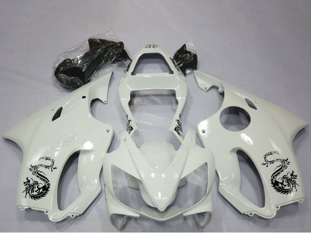 White Dragon 2001-2003 Honda CBR600 F4i Motorcycle Fairings