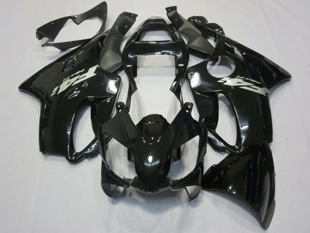 Glossy Black Silver Decal 2001-2003 Honda CBR600 F4i Motorcycle Fairings