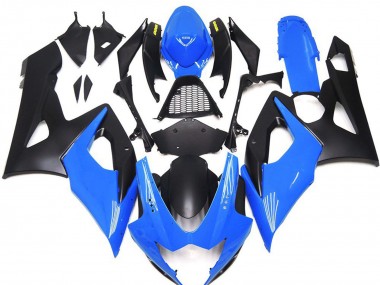 Blue Matte Black Yellow 2005-2006 Suzuki GSXR 1000 Motorcycle Fairings