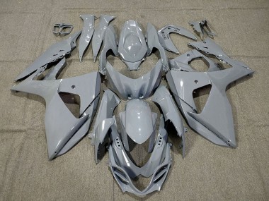 Nardo Grey 2009-2016 Suzuki GSXR 1000 Motorcycle Fairings