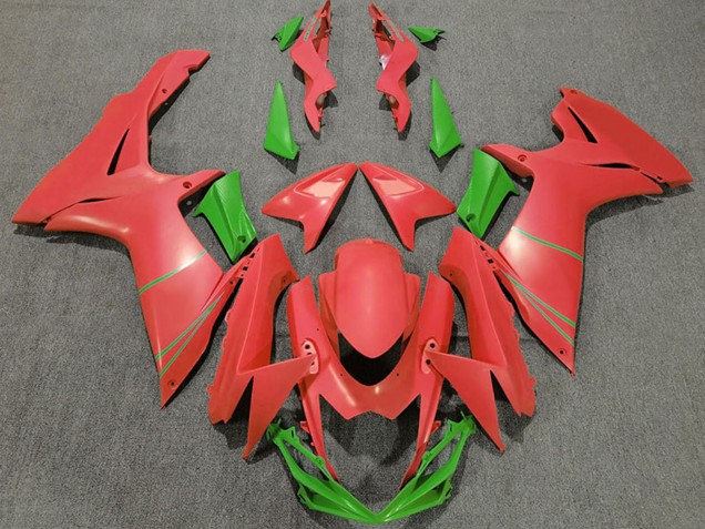 Grapefruit Red Green 2011-2024 Suzuki GSXR 600 / GSXR 750 Motorcycle Fairings