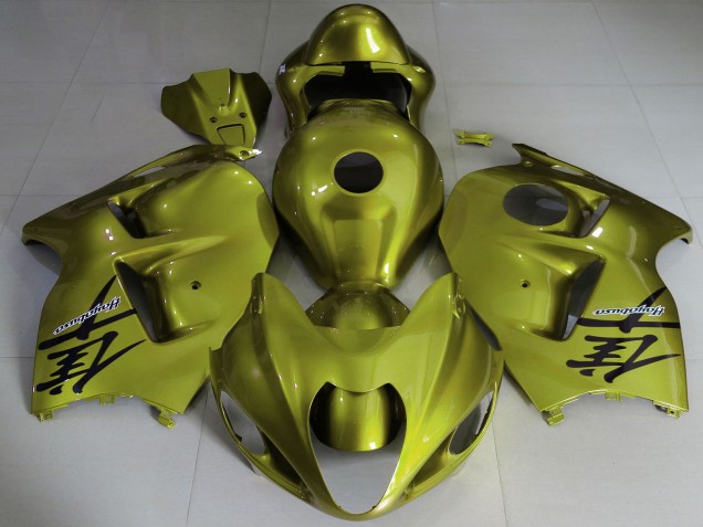 Glossy Yellow 1996-2007 Suzuki GSXR 1300 Motorcycle Fairings