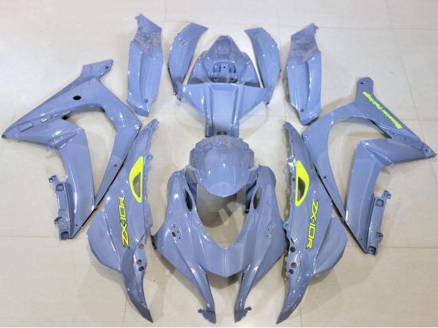Light Blue Yellow 2016-2020 Kawasaki ZX10R Motorcycle Fairings