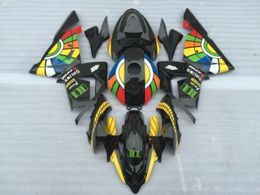 Color Wheel 2004-2005 Kawasaki ZX10R Motorcycle Fairings