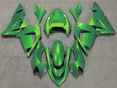 Glossy Green 2004-2005 Kawasaki ZX10R Motorcycle Fairings