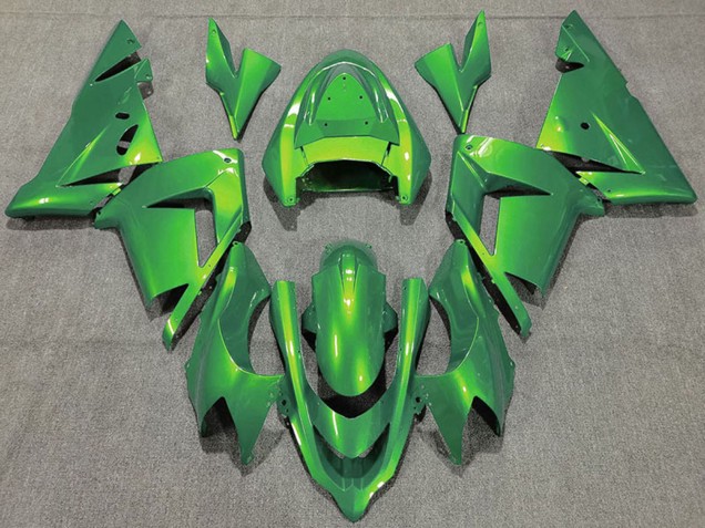 Glossy Green 2004-2005 Kawasaki ZX10R Motorcycle Fairings