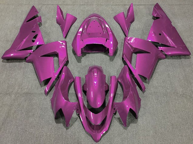 Glossy Purple 2004-2005 Kawasaki ZX10R Motorcycle Fairings