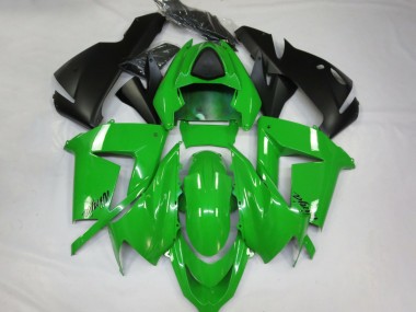 Glossy Green Black 2004-2005 Kawasaki ZX10R Motorcycle Fairings