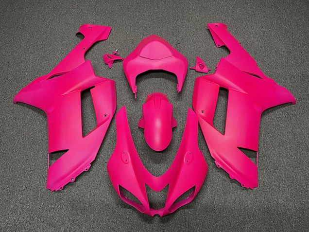 Fuchsia 2007-2008 Kawasaki ZX6R Motorcycle Fairings